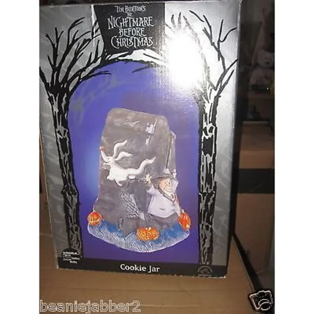 Disney Nightmare Before Christmas Ceramic Applause Suncoast Cookie Jar c.2002(?)